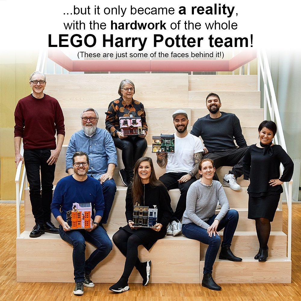 Photo of LEGO Harry Potter team